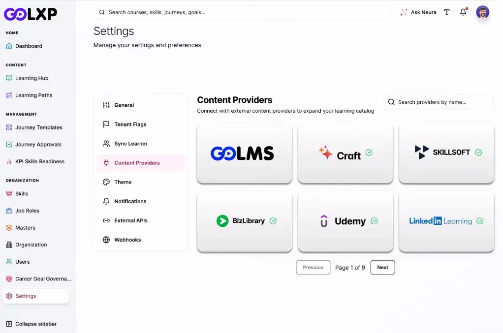 Unified Content Pool