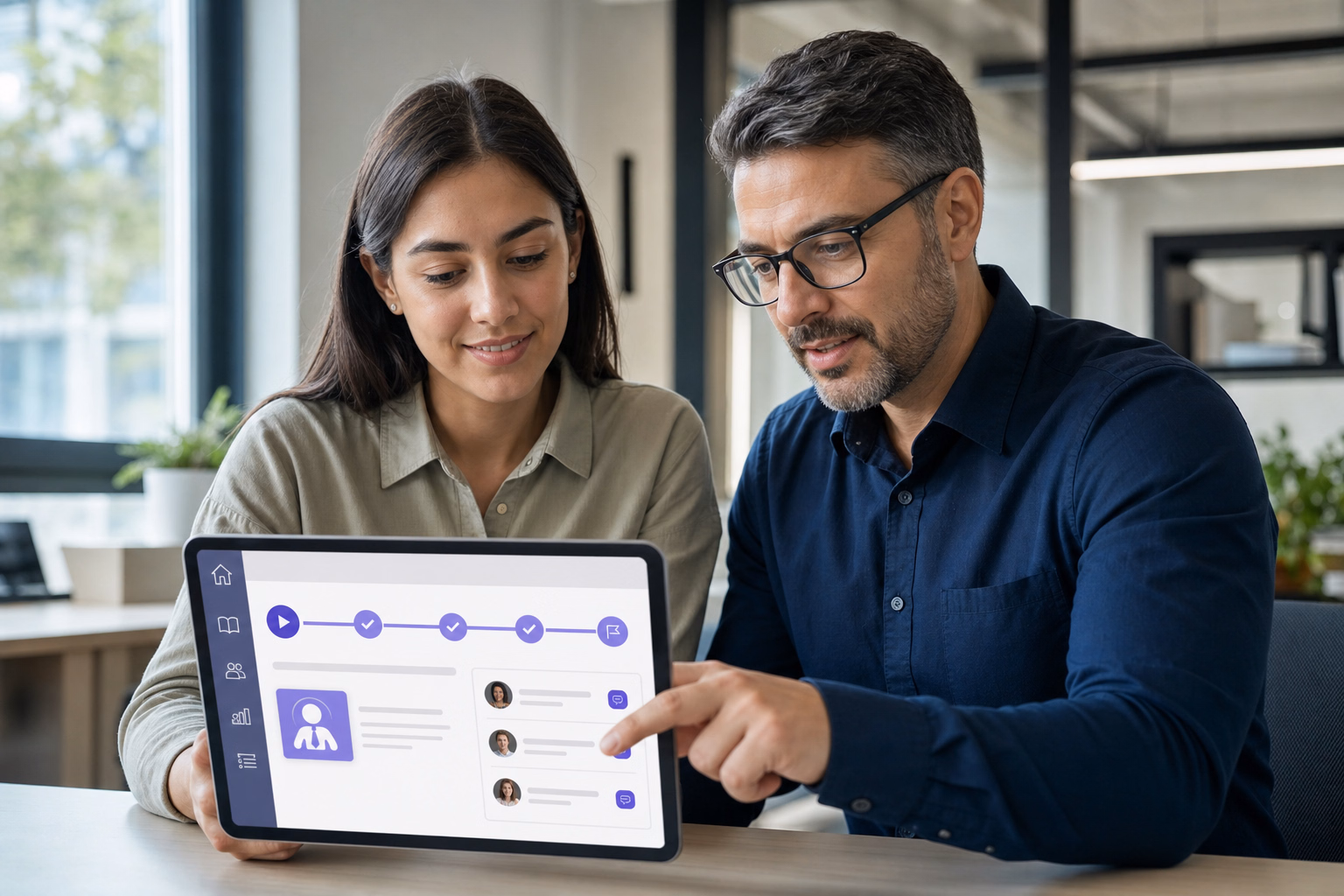 Mentorla role dayalı oryantasyon planı hazırlayan çalışan