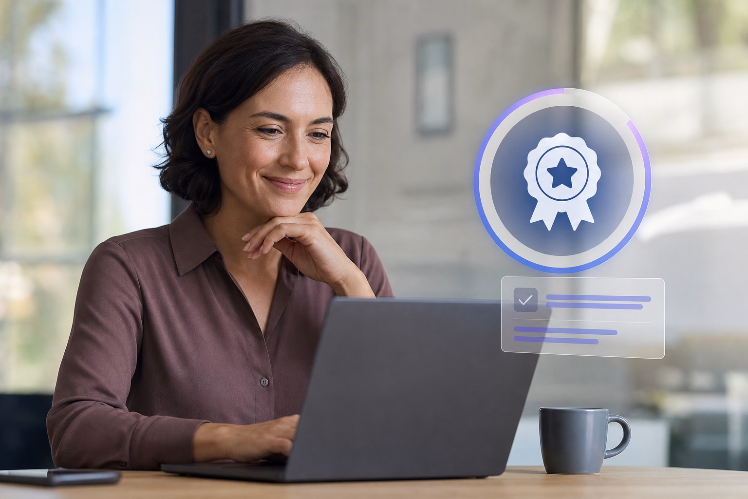 External audience assessment and certification
