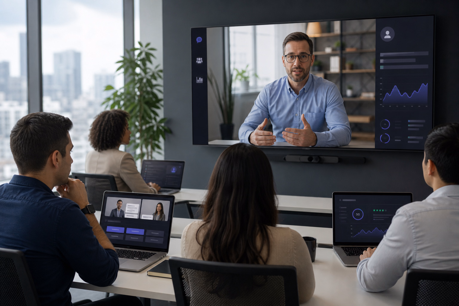 Live sales training and role-play